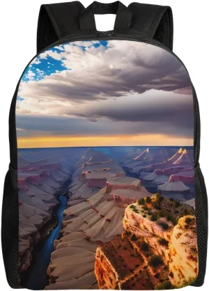 Waterproof Backpack with Beauty Grand Canyon 1 Print Design Oxford Bag Unisex for Work/Travel/Workout/School