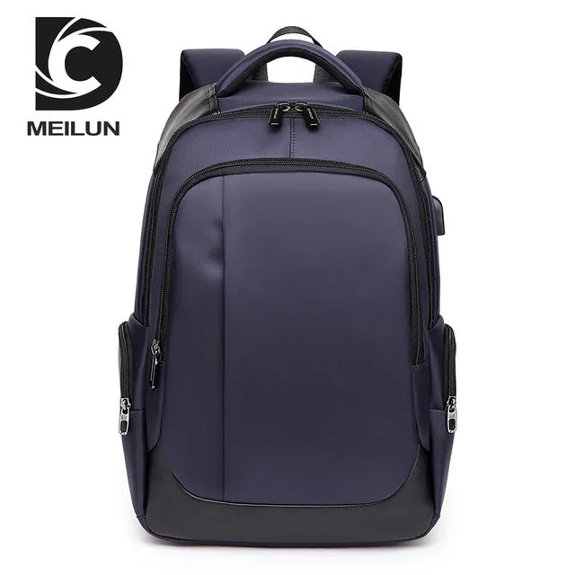 Waterproof Secure packaging Backpacks Computer Women Wide variety Bags External k Charge Men USB Anti-theft for
