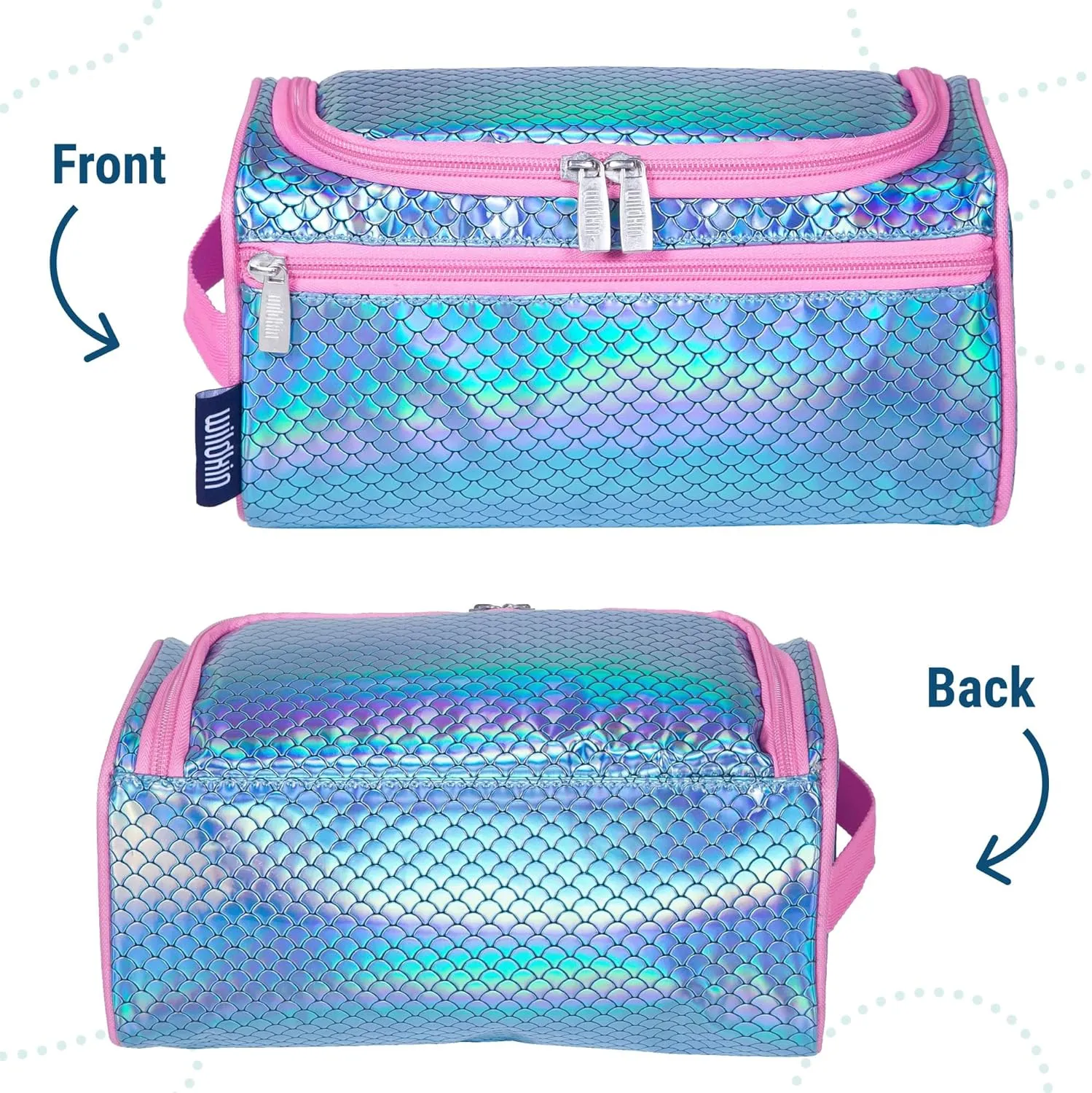 Wildkin Toiletry Bag for Boys and Girls, Ideal for School, Weekend, or Overnight Travel