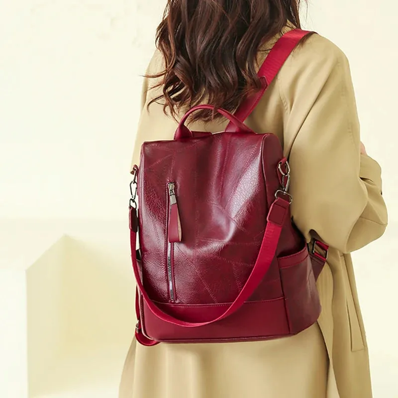 Women’s Backpack Designer High Quality Soft Leather