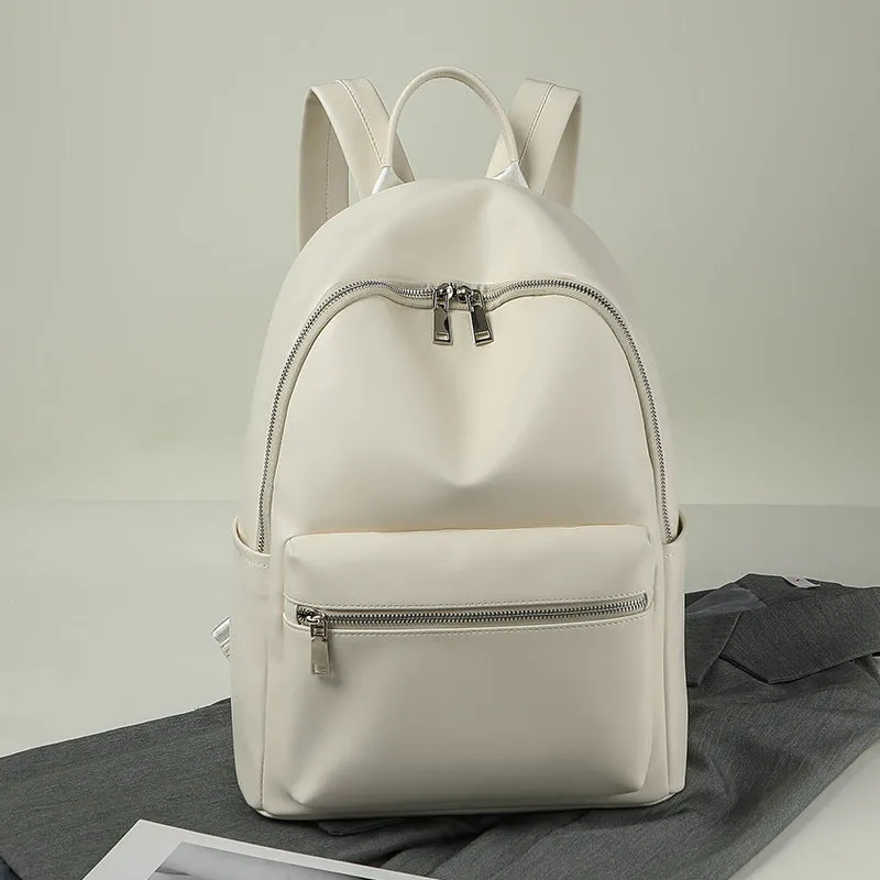 Women's Elegant Classic Soft Leather Trendy Backpacks