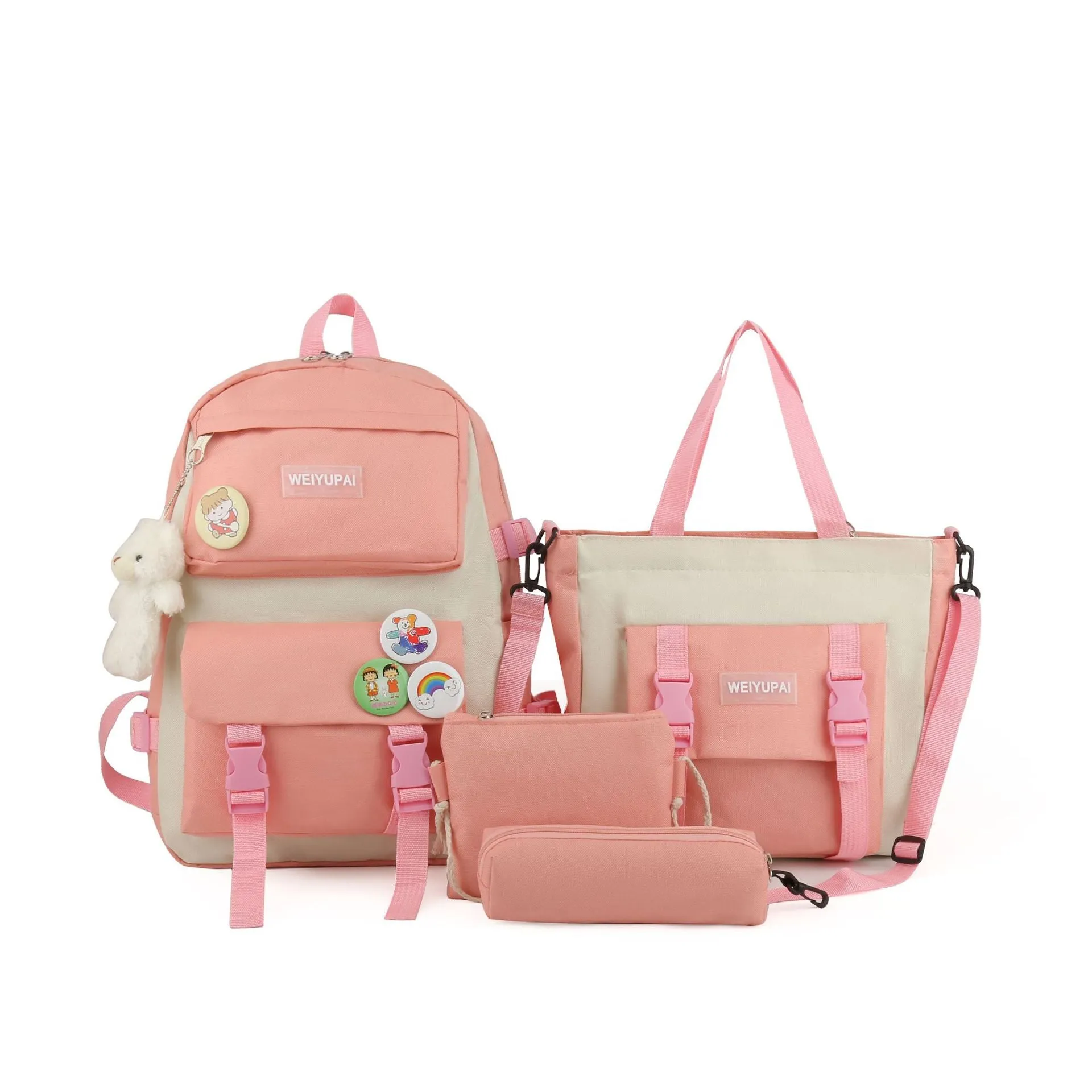 Women's Korean Canvas The Campus Of Large Backpacks