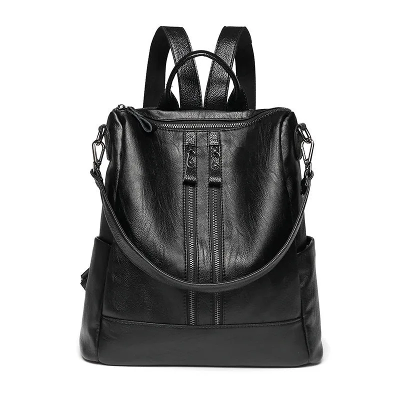 Women's Korean Fashion Soft Leather Multifunctional Bags