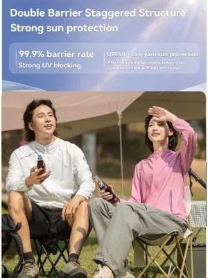 Women's UPF50  Sun Shirt (ilac-MRA), 99.9% UV Block & 0.3J/cm²s Cooling, Stretch/Wash Resistant for Hiking/Beach/Commute