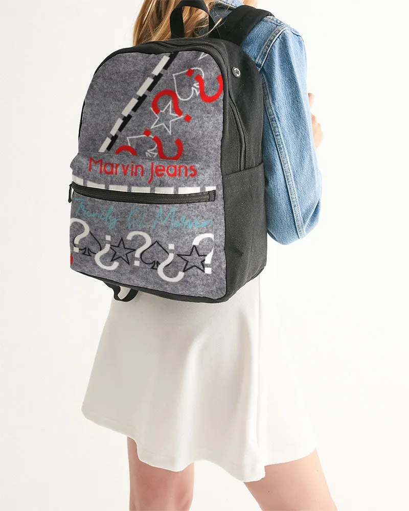 Wool Small Canvas Backpack