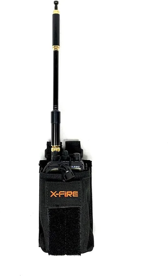 X-FIRE® Compact Washable Portable Radio MOLLE Pouch or Duty Belt Holder
