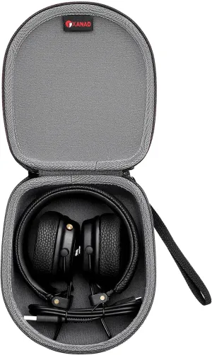 XANAD Hard Case for Marshall Major IV/Major V/Major II/Major III or Noot K11 / Elecder i37 / iClever HS14 Foldable Wired On-Ear Headset (The Headset is not Included)